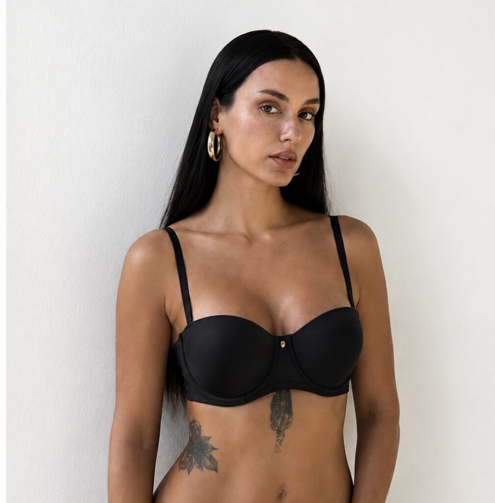 Silicone Supported Strapless