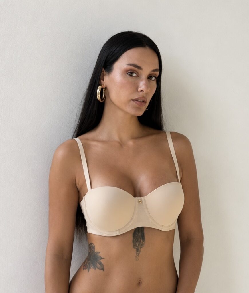 Silicone Supported Strapless